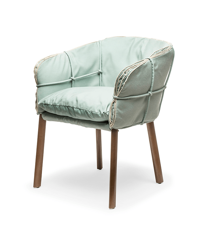 PARCHMENT ARMCHAIR - Euro Living Furniture